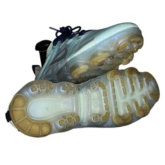 Womens Nike Air VaporMax 2019 AR6632-300 Athletic Sneaker Size 8.5 Blue Running - Picture 5 of 6